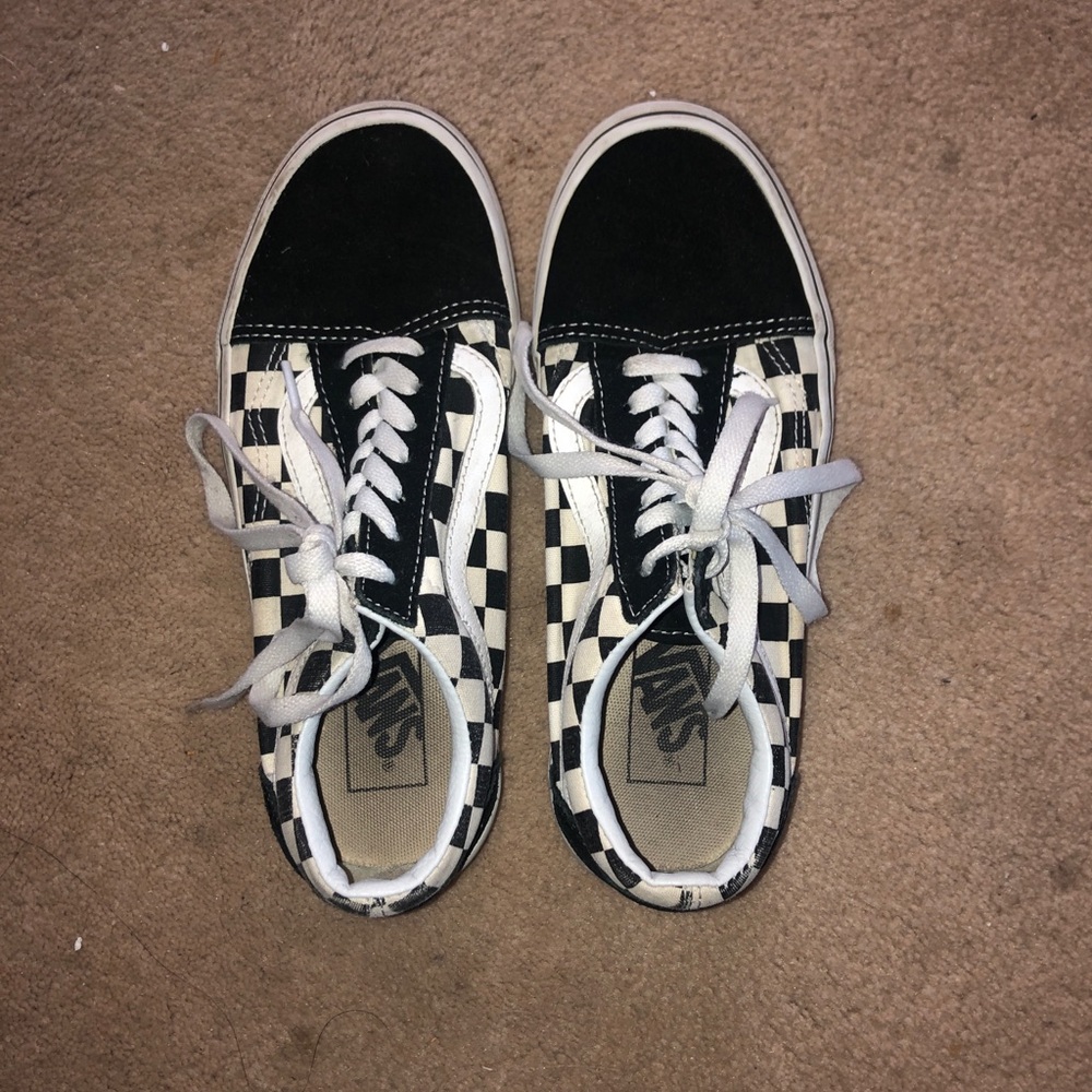 Checkerboard Vans